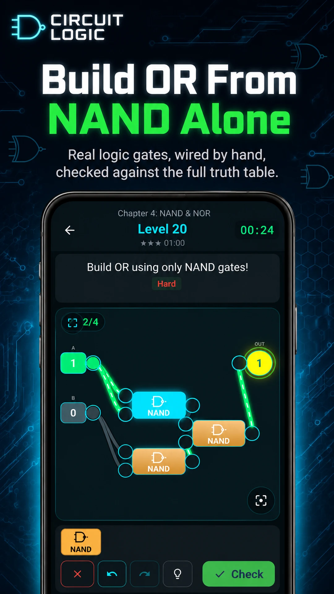 Circuit Logic: Logic Gates screenshot