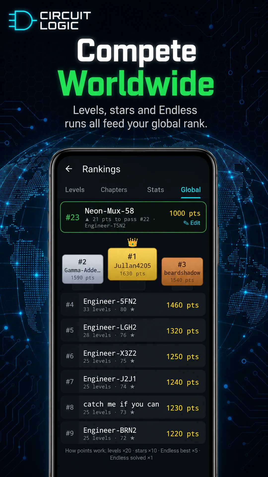 Circuit Logic: Logic Gates screenshot