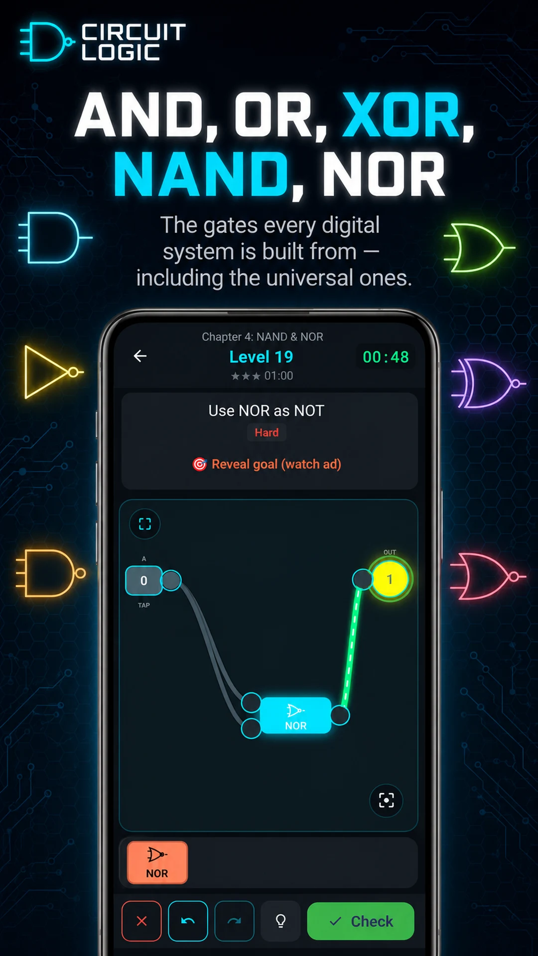 Circuit Logic: Logic Gates screenshot